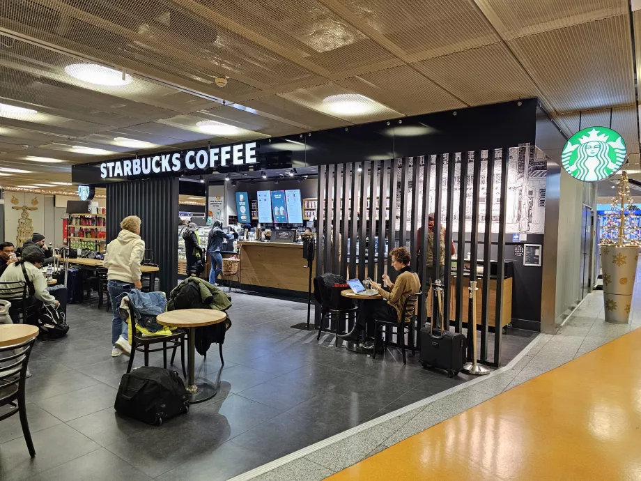 Starbucks, terminal 1, FRA