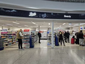 Boots Pharmacy, Arrivals Hall