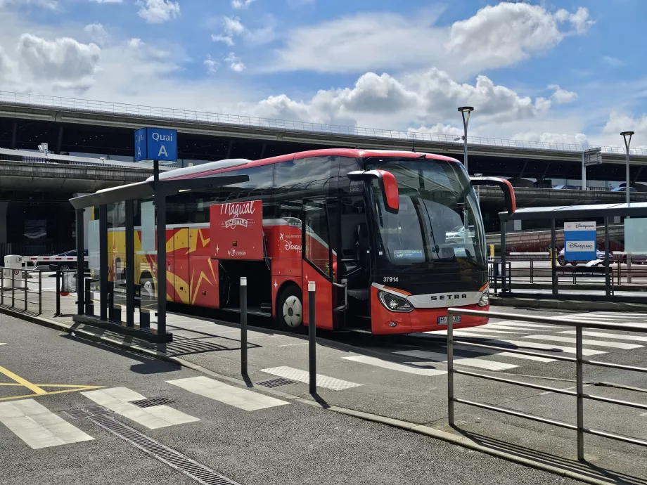 Buss Disneylandi, terminalid 2E ja 2F