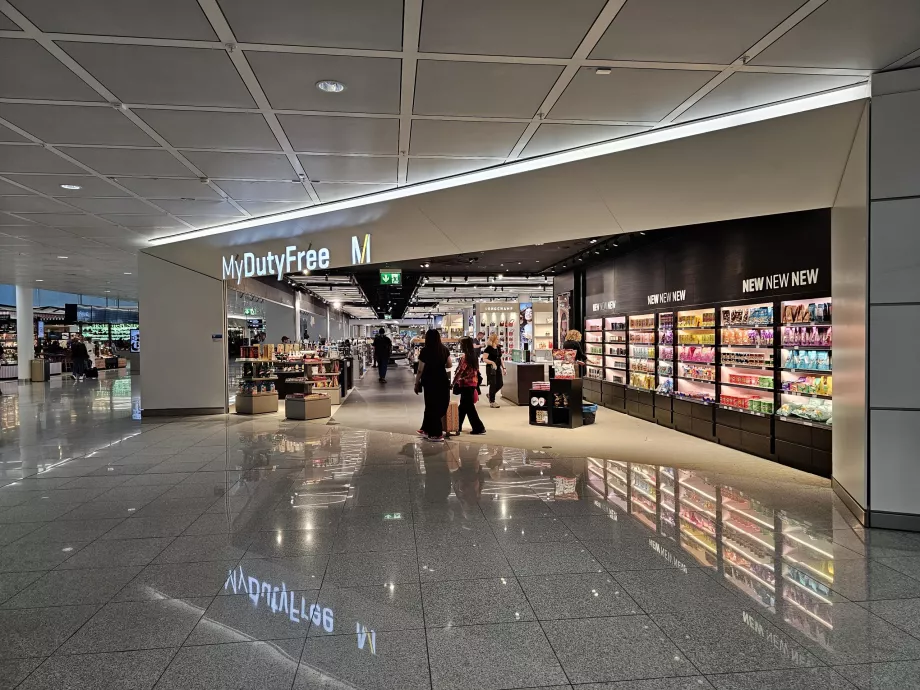 Duty Free, terminal 2, väljumisvärav K