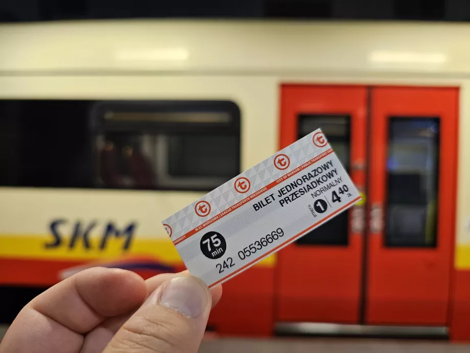 Skm rongide, metroo, trammide ja busside pilet (tuleb märkida valideerijasse).