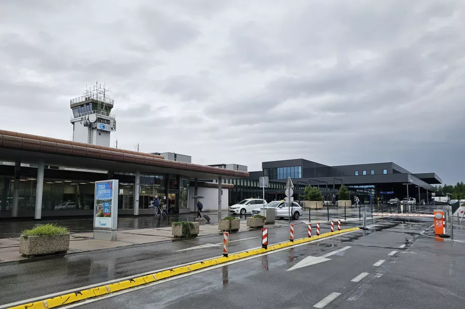 Ljubljana lennujaama üldvaade