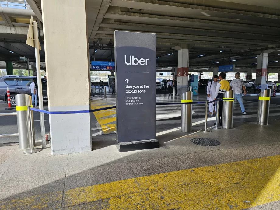 Uber, terminal 1