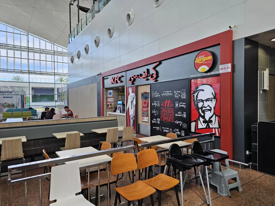 KFC, saabumisruum, avalik ala