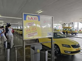 Flat rate taxi prices