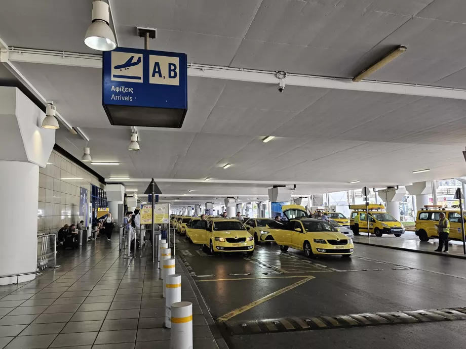 Taxi, Athens airport