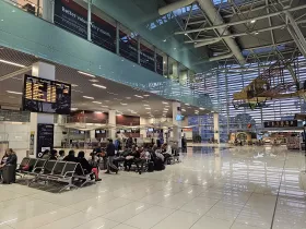 Check-in hall, BTS airport