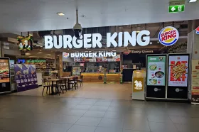 Burger King, public area, domestic terminal