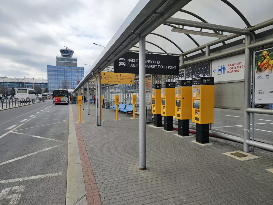 Bussi- ja trollibussipeatus terminal 1 juures