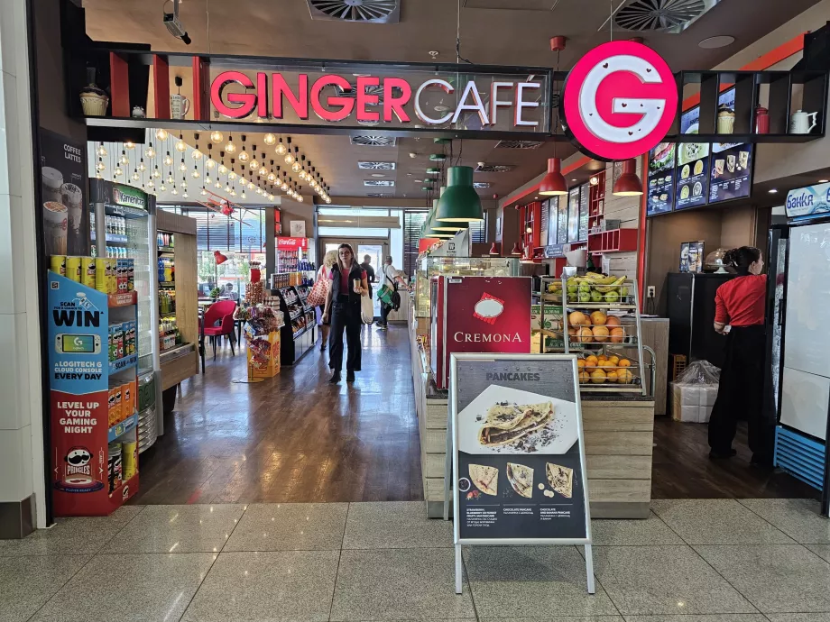 Ginger Café, avalik osa