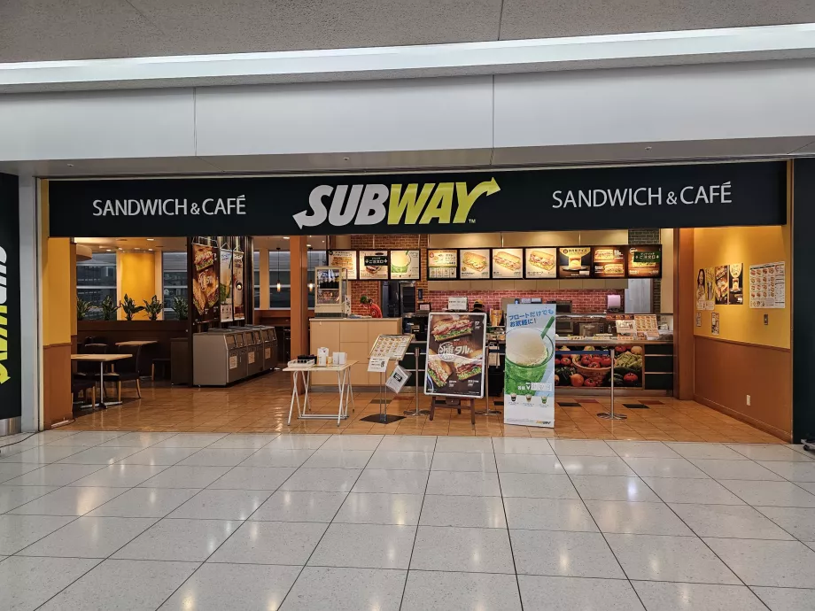 Subway restoran, terminal 1